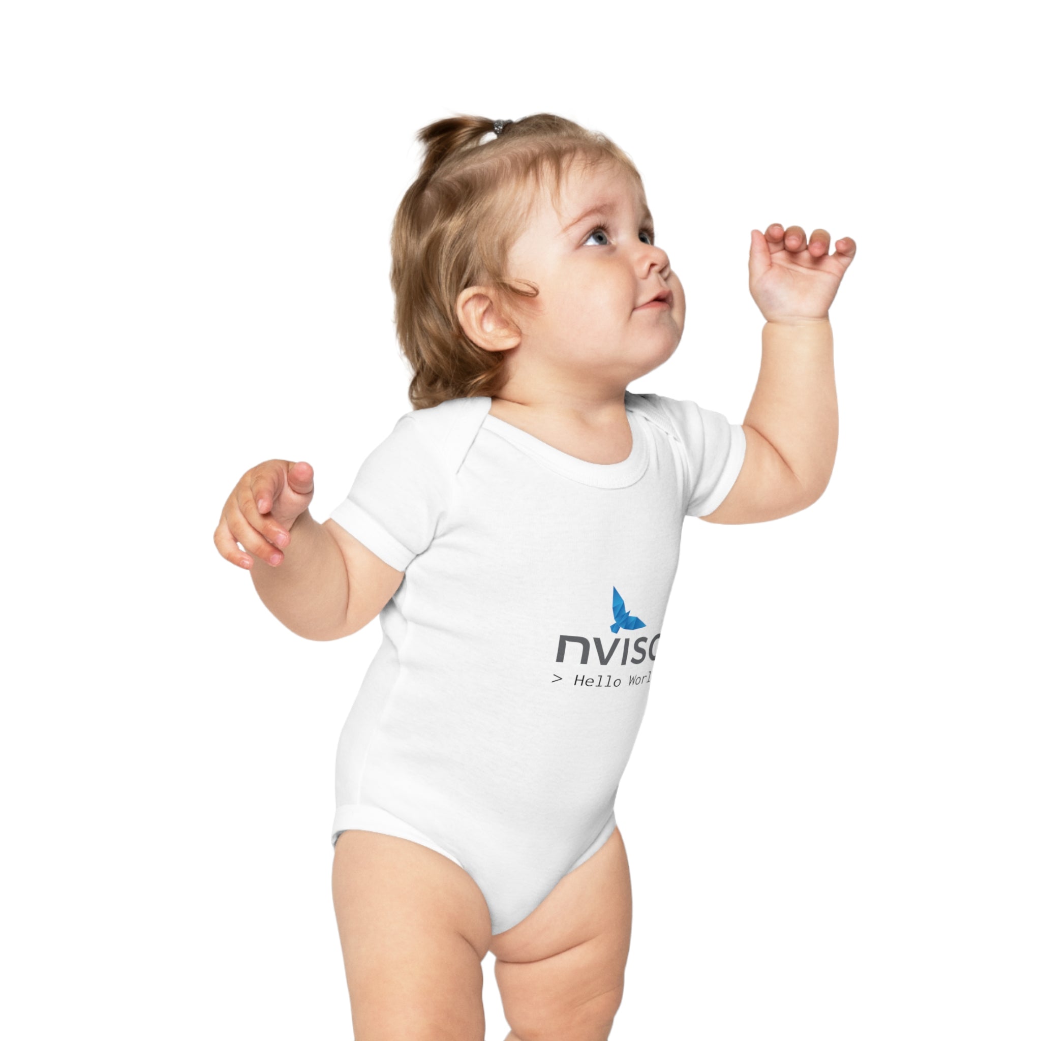 Cotton Baby Bodysuit Powered by NVISO